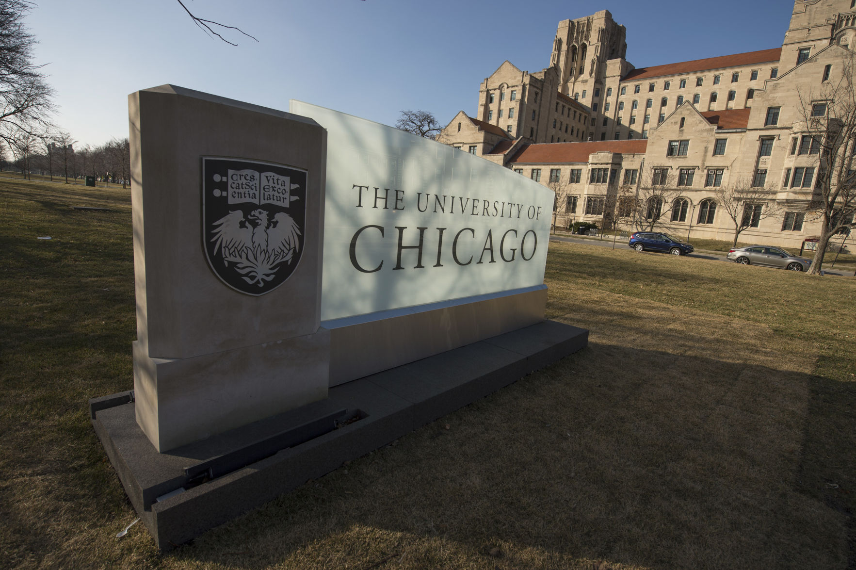 U. of C. sign